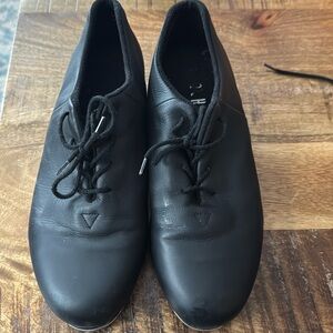 Ladies Tap-Flex Leather Tap Shoes Size 8